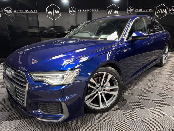 Audi A6 Saloon, Diesel, 2020, Blue