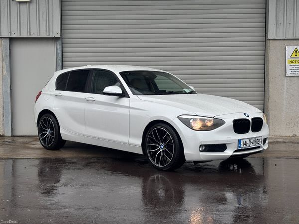 BMW 1-Series Hatchback, Petrol, 2014, White
