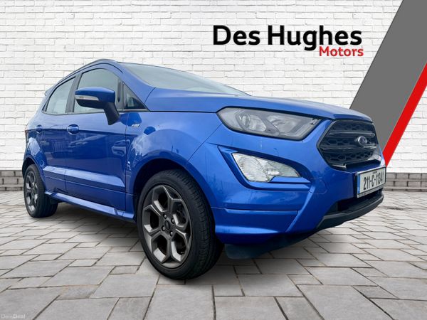 Ford EcoSport SUV, Petrol, 2021, Blue