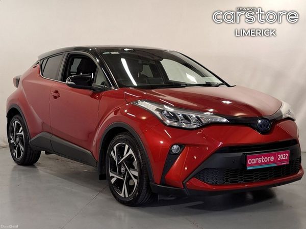 Toyota C-HR Hatchback, Petrol Hybrid, 2022, Red