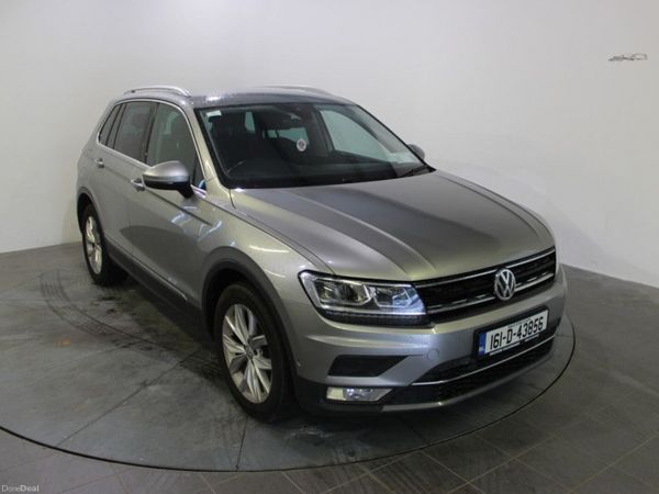 Volkswagen Tiguan SUV, Diesel, 2016, Silver