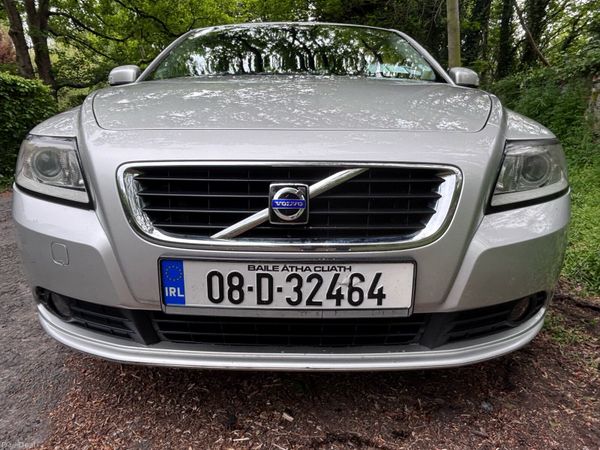 Volvo S40 Saloon, Ethanol Petrol, 2008, Silver