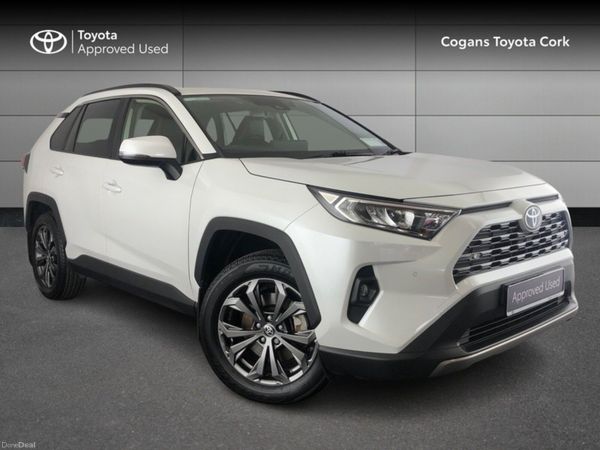 Toyota RAV4 SUV, Petrol Hybrid, 2023, White