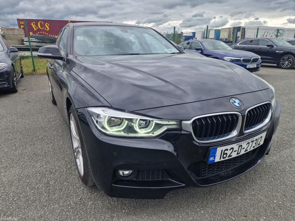 BMW 3-Series Saloon, Petrol Plug-in Hybrid, 2016, Black