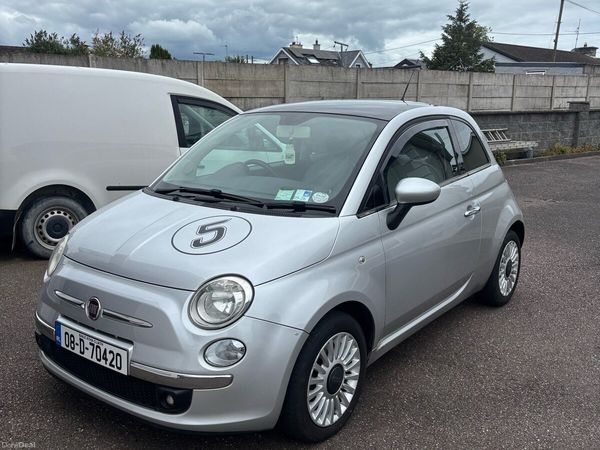 Fiat 500 Hatchback, Petrol, 2008, Grey