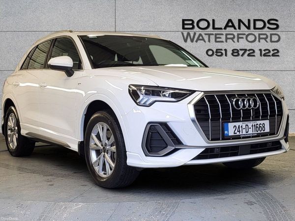 Audi Q3 SUV, Petrol Plug-in Hybrid, 2024, White