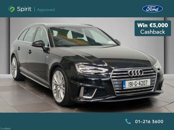 Audi A4 Estate, Diesel, 2019, Black