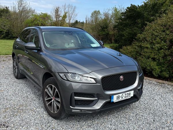 Jaguar F-Pace SUV, Diesel, 2018, Grey