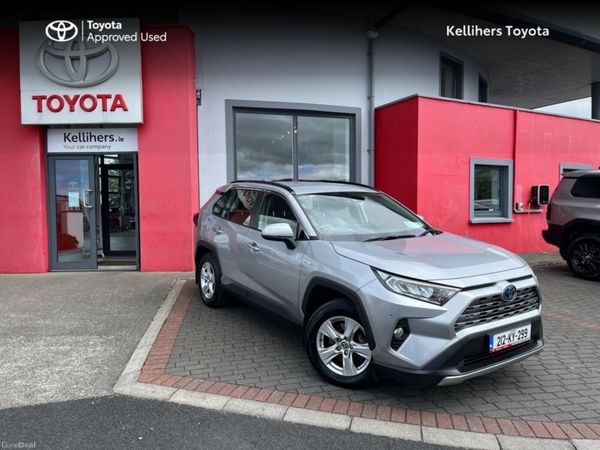 Toyota RAV4 SUV, Petrol Hybrid, 2021, Grey