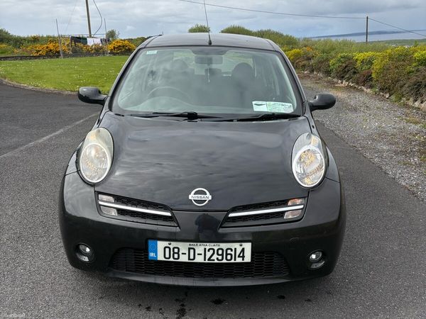 Nissan Micra Hatchback, Petrol, 2008, Black
