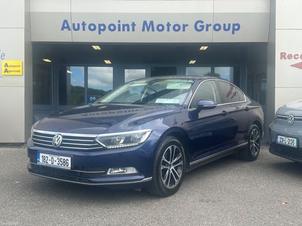 Volkswagen Passat Saloon, Diesel, 2018, Blue
