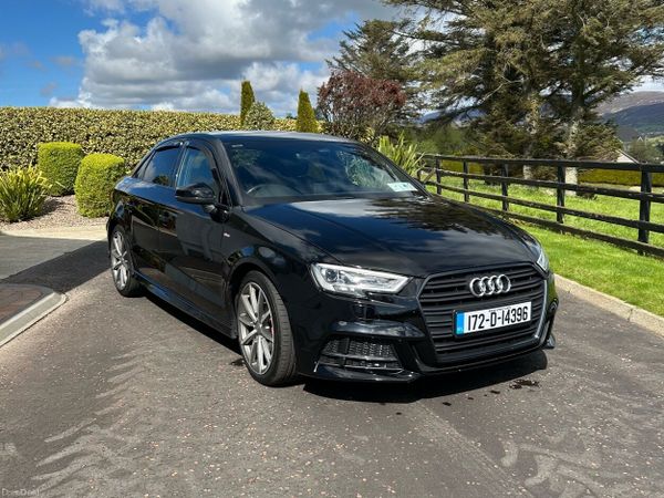 Audi A3 Saloon, Diesel, 2017, Black