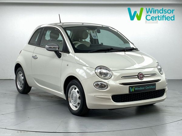 Fiat 500 Hatchback, Petrol, 2018, White