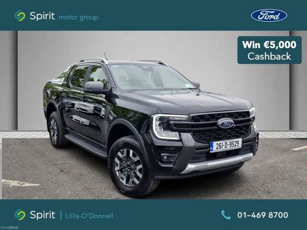 Ford Ranger MPV, Petrol Plug-in Hybrid, 2026, Black
