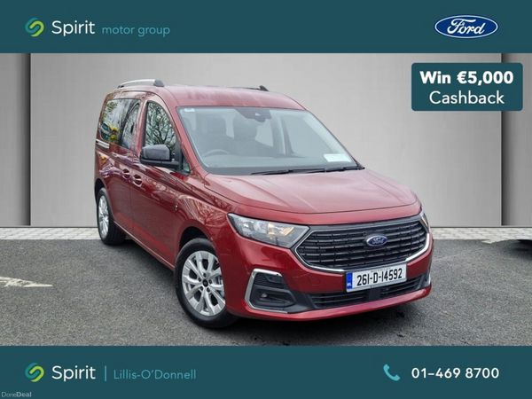 Ford Transit Connect MPV, Petrol, 2026, Red