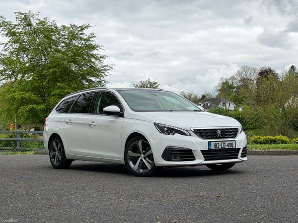 Peugeot 308 Estate, Diesel, 2018, White