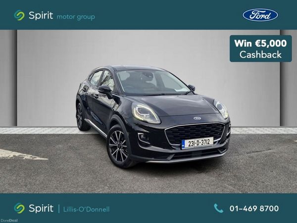 Ford Puma MPV, Petrol Hybrid, 2023, Black