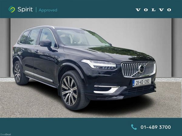 Volvo XC90 SUV, Petrol Plug-in Hybrid, 2021, Black