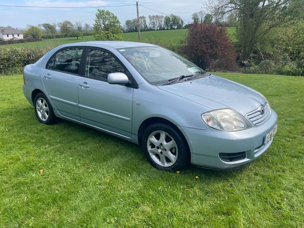 Toyota Corolla Saloon, Petrol, 2005, Blue