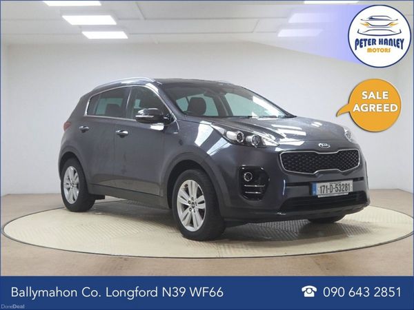 Kia Sportage SUV, Diesel, 2017, Black