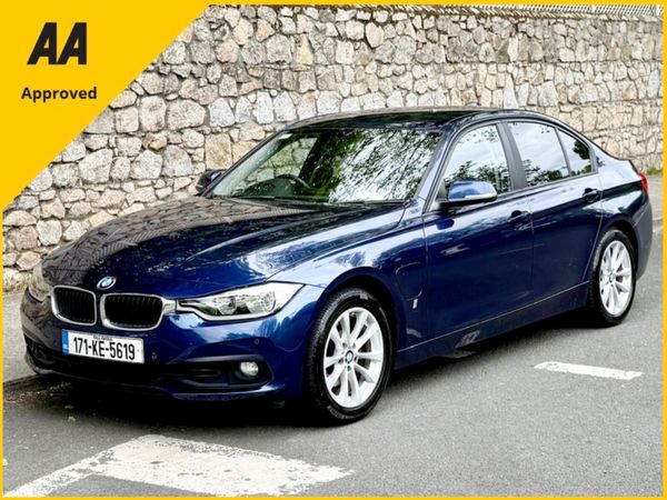 BMW 3-Series Saloon, Petrol Plug-in Hybrid, 2017, Blue