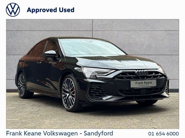 Audi S3 Saloon, Petrol, 2025, Black