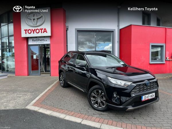 Toyota RAV4 SUV, Petrol Hybrid, 2023, Black