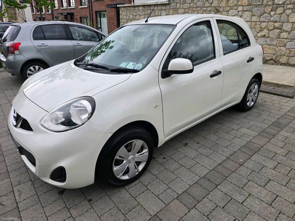 Nissan March Hatchback, Petrol, 2017, White
