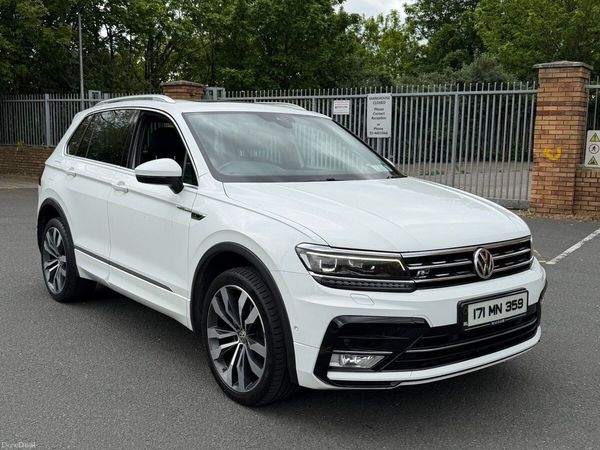 Volkswagen Tiguan SUV, Diesel, 2017, White