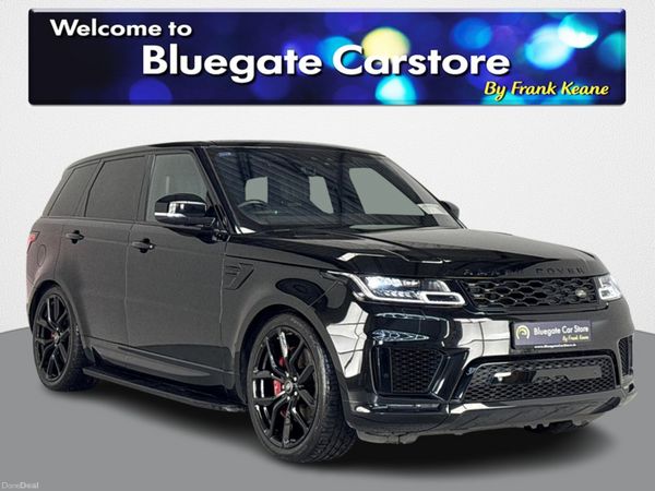 Land Rover Range Rover Sport Estate, Petrol Hybrid, 2022, Black