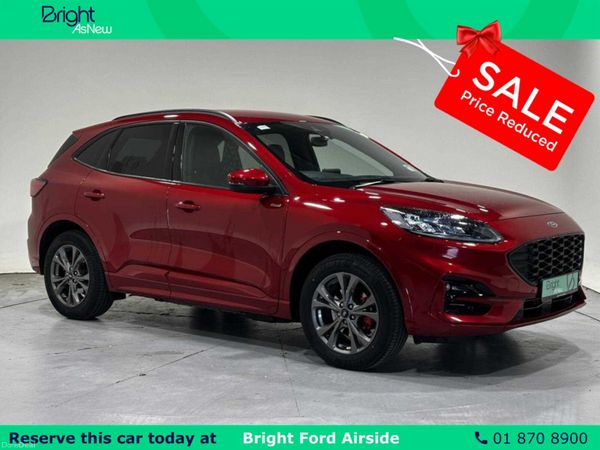 Ford Kuga MPV, Petrol Plug-in Hybrid, 2022, Red