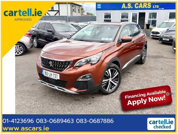 Peugeot 3008 SUV, Petrol, 2018, Brown