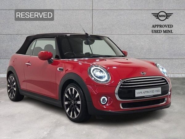 Mini Cooper Convertible, Petrol, 2019, Red