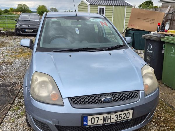 Ford Fiesta Hatchback, Petrol, 2007, Blue