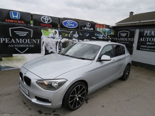 BMW 1-Series Estate/Jeep, Diesel, 2014, Silver