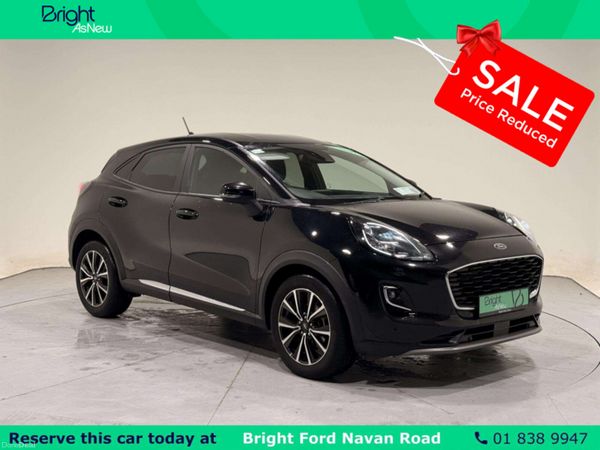 Ford Puma MPV, Petrol Hybrid, 2023, Black