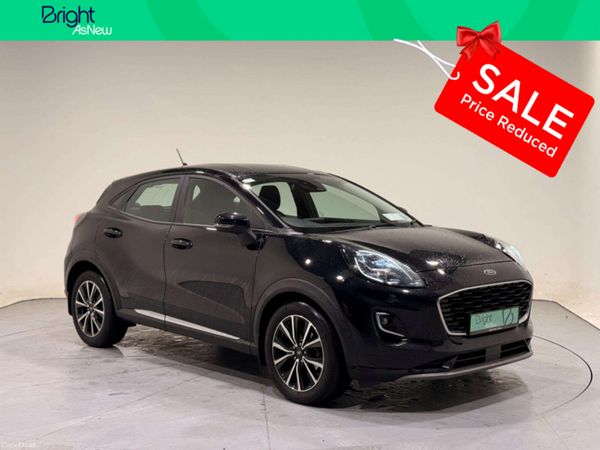 Ford Puma MPV, Petrol Hybrid, 2023, Black