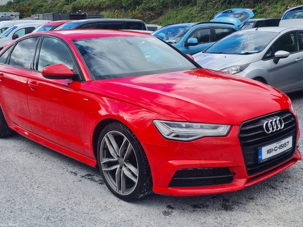 Audi A6 Saloon, Diesel, 2016, Red