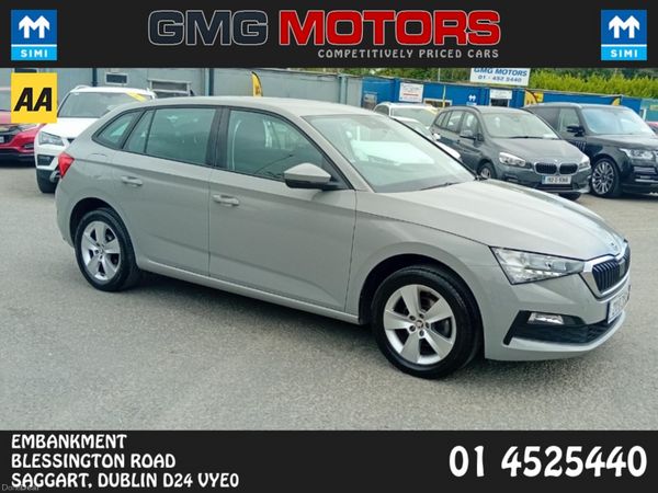Skoda Scala Hatchback, Petrol, 2021, Grey
