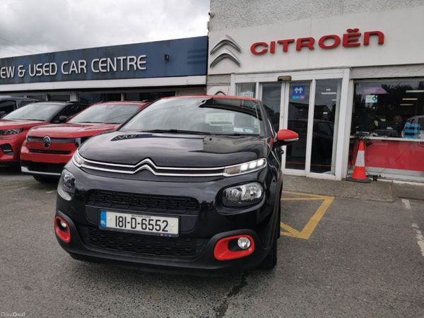 Citroen C3 Hatchback, Petrol, 2018, Black