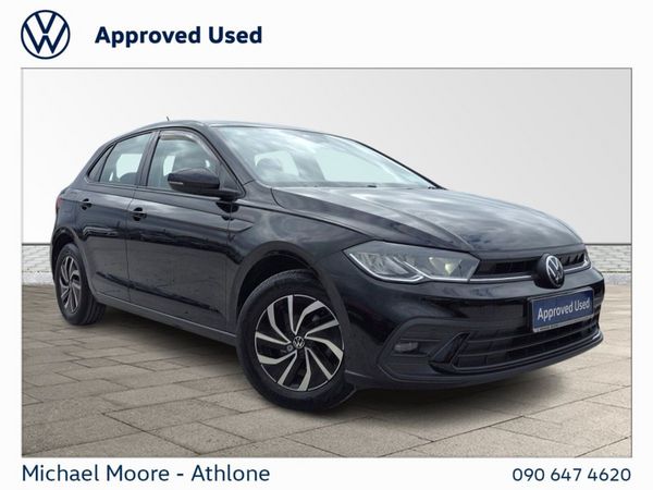 Volkswagen Polo Hatchback, Petrol, 2023, Black
