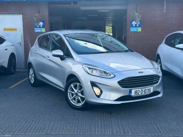 Ford Fiesta Hatchback, Petrol, 2018, Silver