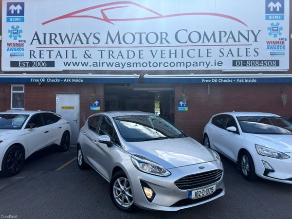 Ford Fiesta Hatchback, Petrol, 2018, Silver