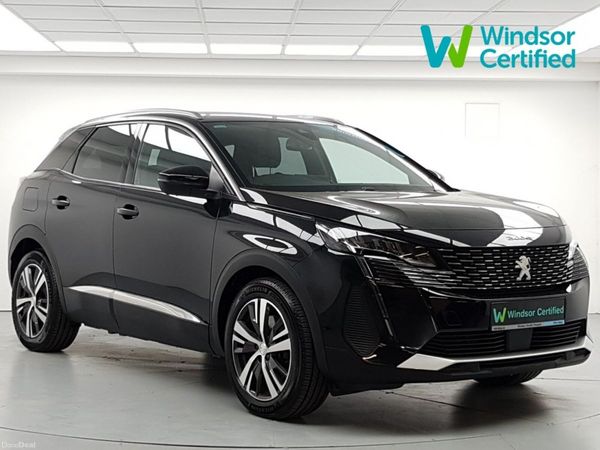 Peugeot 3008 SUV, Petrol Plug-in Hybrid, 2024, Black