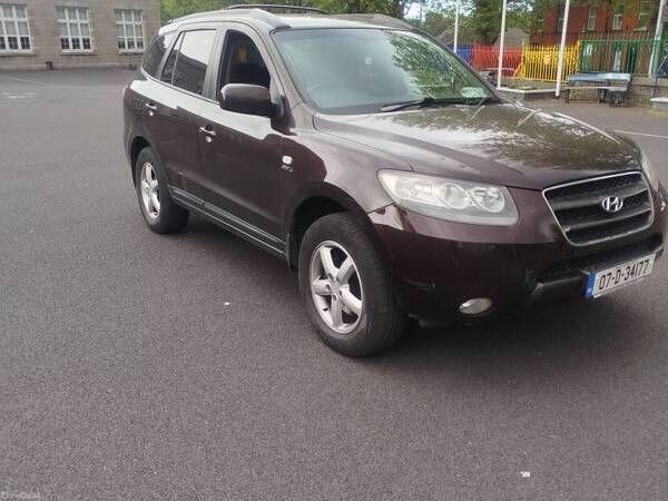 Hyundai Santa Fe SUV, Diesel, 2007, Red