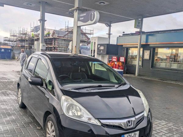 Honda Fit Hatchback, Petrol Hybrid, 2013, Black