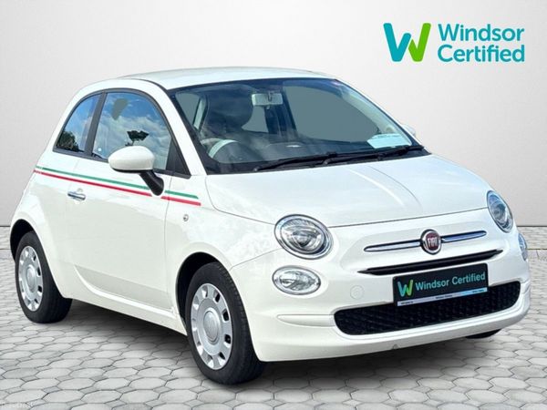 Fiat 500 Hatchback, Petrol, 2018, White