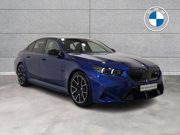 BMW M5 Saloon, Petrol Plug-in Hybrid, 2025, Blue
