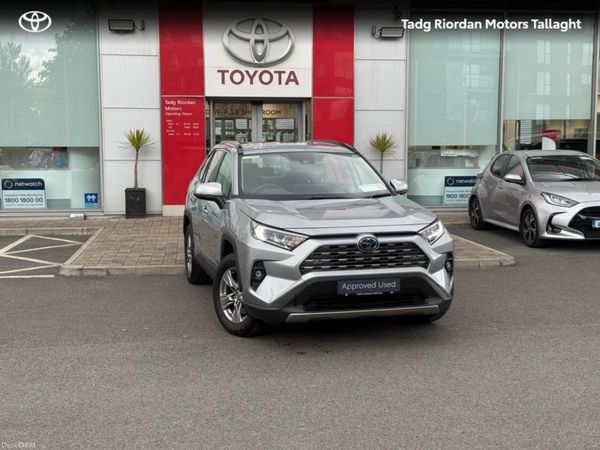 Toyota RAV4 SUV, Petrol Hybrid, 2023, Silver