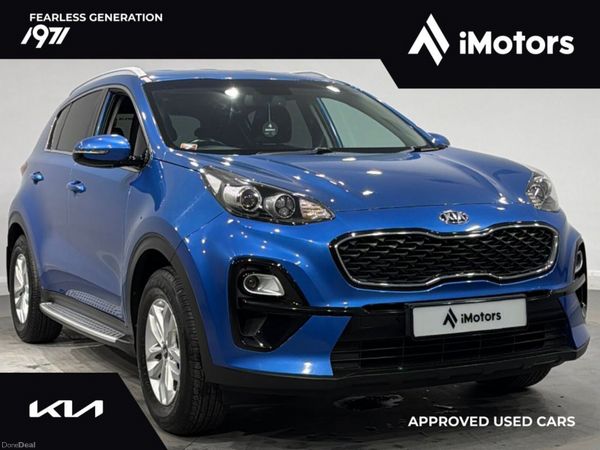 Kia Sportage SUV, Diesel, 2019, Blue